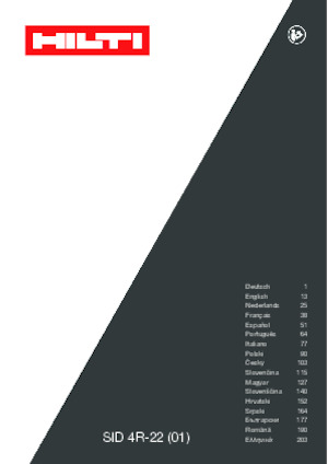 Cordless Impact Drivers & Wrenches Hilti SID 4R-22