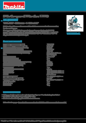 Cordless Mitre Saws Makita DLS211ZU