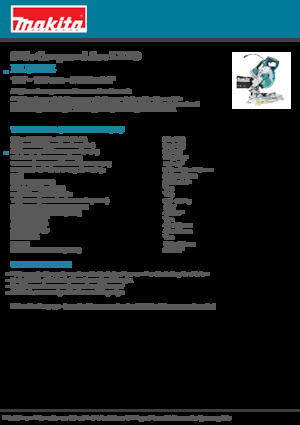 Akülü Gönye Testereleri Makita DLS600Z