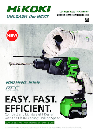 Akülü Döner Çekiçler SDS HiKOKI DH18DPB