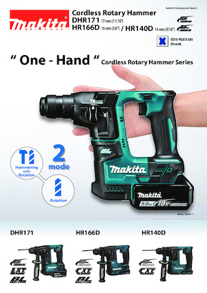 Cordless Rotary Hammers SDS Makita HR140D