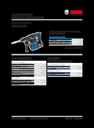 Cordless Rotary Hammers SDS Bosch GBH 18V-26F