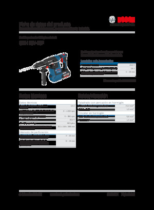 Cordless Rotary Hammers SDS Bosch GBH 18V-26F