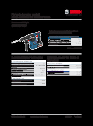 Cordless Rotary Hammers SDS Bosch GBH 18V-26F