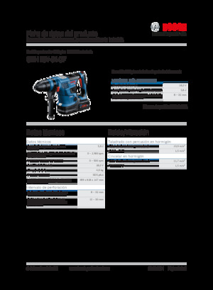 Cordless Rotary Hammers SDS Bosch GBH 18V-34 CF