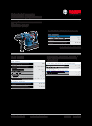 Akülü Döner Çekiçler SDS Bosch GBH 18V-34 CF