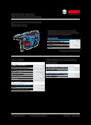 Cordless Rotary Hammers SDS Bosch GBH 18V-40 C