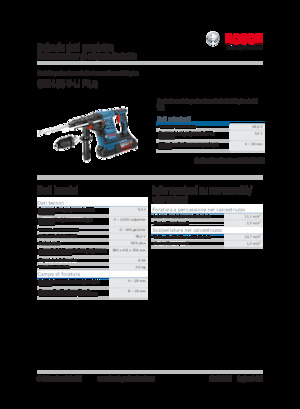 Cordless Rotary Hammers SDS Bosch GBH 36 V-LI Plus