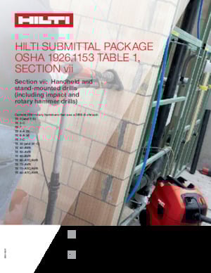 Cordless Rotary Hammers SDS Hilti TE 6-A36 