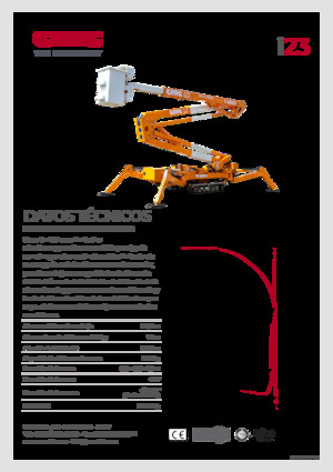 Crawler Articulating Boom Lifts CMC i23