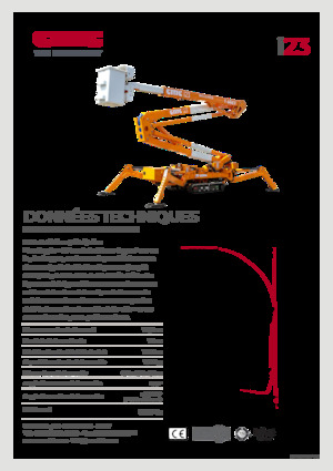 Crawler Articulating Boom Lifts CMC i23