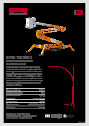 Crawler Articulating Boom Lifts CMC i23