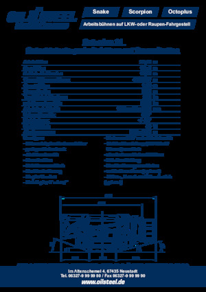 Crawler Articulating Boom Lifts Oil & Steel Octoplus 21
