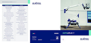 Crawler Articulating Boom Lifts Oil & Steel Octoplus 21