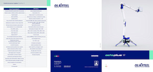 Crawler Articulating Boom Lifts Oil & Steel Octoplus 21