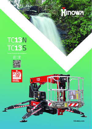 Crawler Articulating Boom Lifts Hinowa TeleCrawler 13S