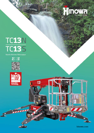 Crawler Articulating Boom Lifts Hinowa TeleCrawler 13S