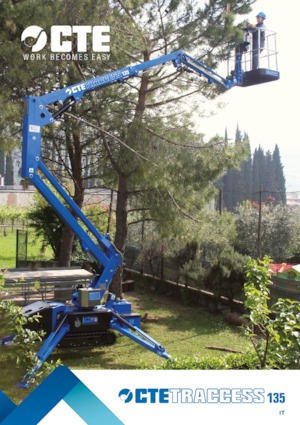 Crawler Articulating Boom Lifts CTE Traccess 135