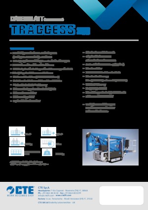 Crawler Articulating Boom Lifts CTE Traccess 200