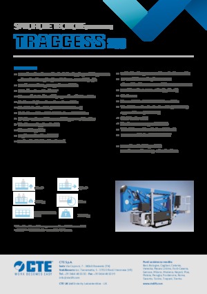 Crawler Articulating Boom Lifts CTE Traccess 200