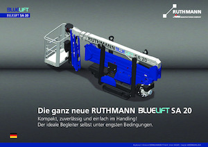 Crawler Articulating Boom Lifts Ruthmann BLUELIFT SA 20