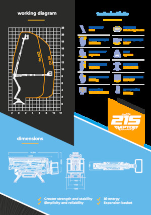 Paletli Mafsall Bomlu Asansörler Socage Raptor 21 S