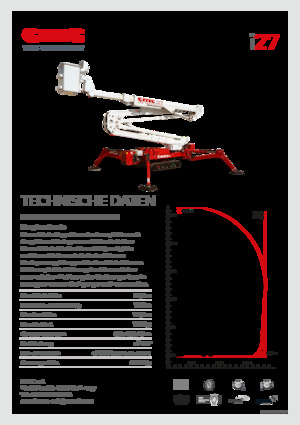 Crawler Articulating Boom Lifts CMC i27
