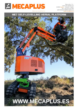 Crawler Articulating Boom Lifts Mecaplús ME-7