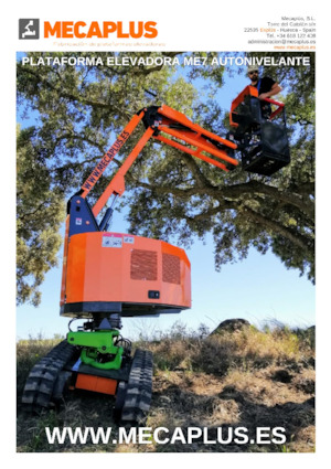 Crawler Articulating Boom Lifts Mecaplús ME-7