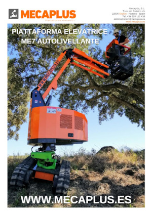 Crawler Articulating Boom Lifts Mecaplús ME-7