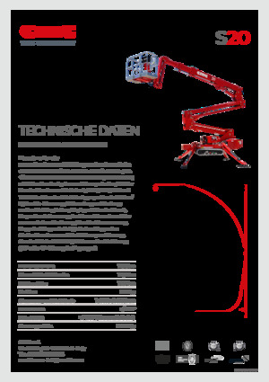Crawler Articulating Boom Lifts CMC S20