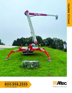 Crawler Articulating Boom Lifts TEUPEN TC73AiC
