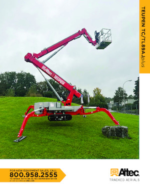 Crawler Articulating Boom Lifts TEUPEN TC89AJplus