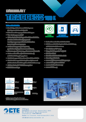 Paletli Mafsall Bomlu Asansörler CTE Traccess 160 E