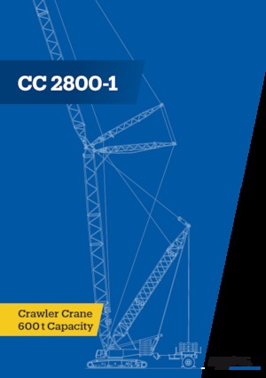 Crawler cranes - Lattice boom Demag CC 2800-1