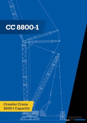 Paletli vinçler - kafes patlaması Demag CC 8800-1
