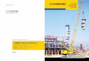 Paletli vinçler - kafes patlaması XCMG QUY450