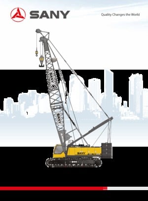 Crawler cranes - Lattice boom Sany SCC1500D