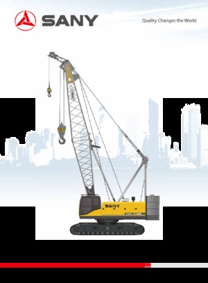 Crawler cranes - Lattice boom Sany SCC900E