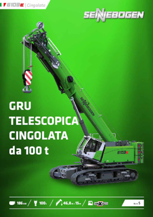 Crawler cranes - Telescopic boom Sennebogen 6103 E