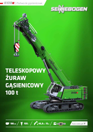 Crawler cranes - Telescopic boom Sennebogen 6103 E
