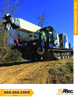 Paletli vinçler - teleskopik bom Altec AC45-127S-TC