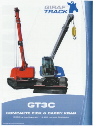 Crawler cranes - Telescopic boom GirafTrack GT 3 C