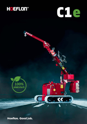 Paletli vinçler - teleskopik bom Hoeflon Hoeflon C1e