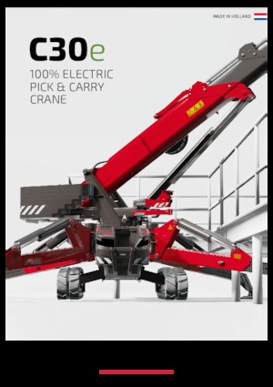 Crawler cranes - Telescopic boom Hoeflon Hoeflon C30e