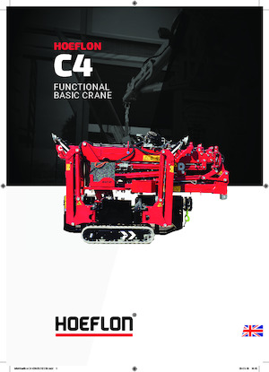 Crawler cranes - Telescopic boom Hoeflon Hoeflon C4e