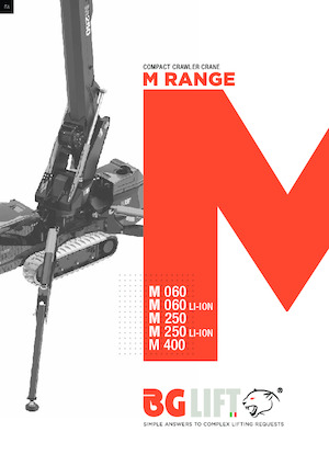 Paletli vinçler - teleskopik bom BG Lift M 060 Li-ion