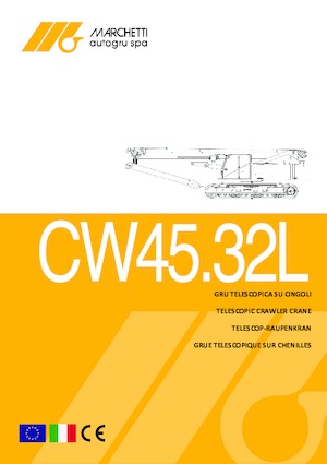 Paletli vinçler - teleskopik bom Marchetti Orsa 45.32L