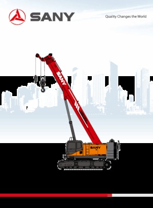Crawler cranes - Telescopic boom Sany SCC550TB