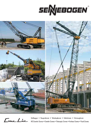 Crawler cranes - Lattice boom Sennebogen 6130 HD